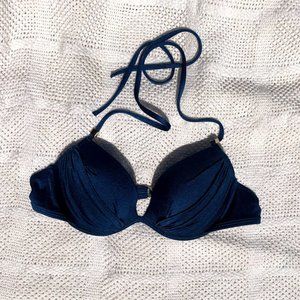 Victoria's Secret Blue Bikini Top
